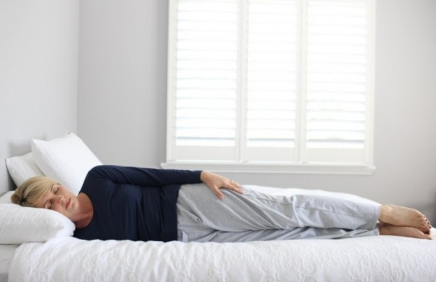 Поза бревна