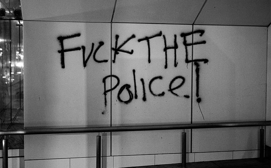 anti-police protests