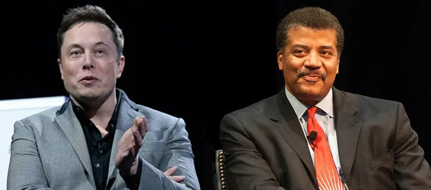 Elon Musk and Neil deGrasse Tyson